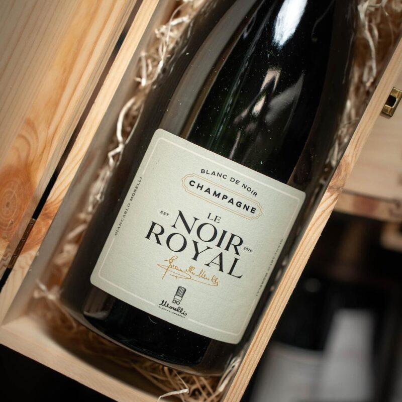 LO CHAMPAGNE BY MORELLI - MAGNUM WOODEN CASE