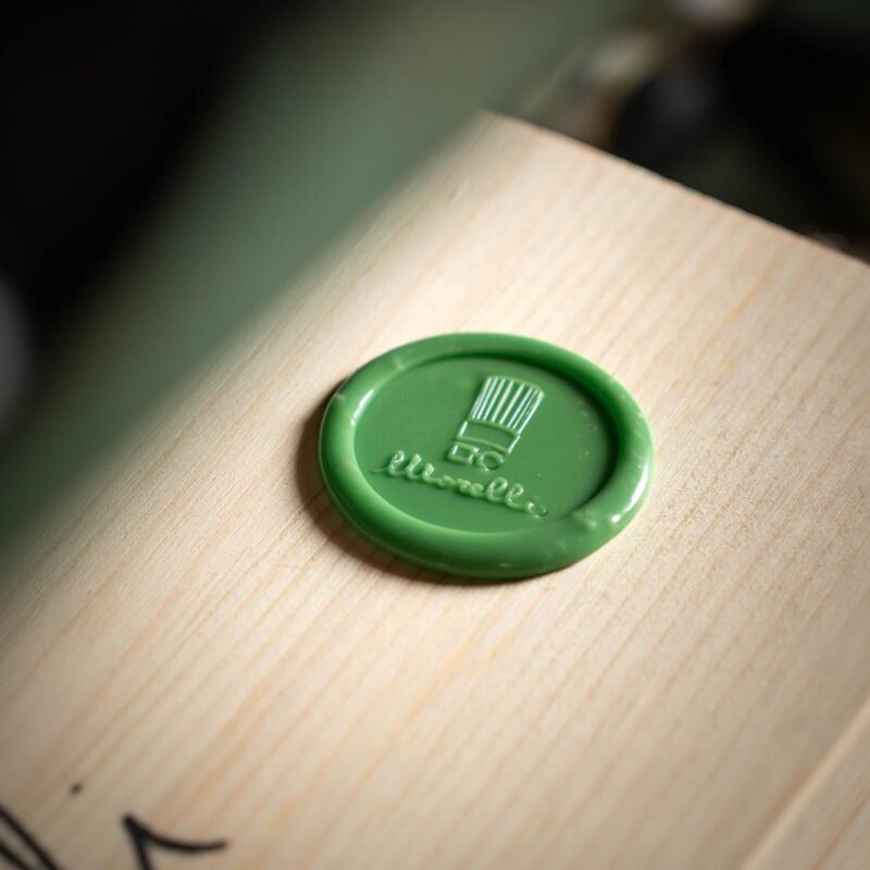 "LE NOIR ROYAL" CHAMPAGNE BY MORELLI - MAGNUM ASTUCCIO IN LEGNO